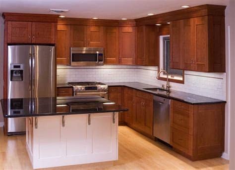 Cream & wenge material : The Kitchen Decoration and the Kitchen Cabinet Doors ...