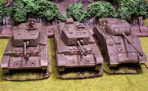 Battlegroup Hawkwood 7th Armoured Division Tank Regiment And Armoured