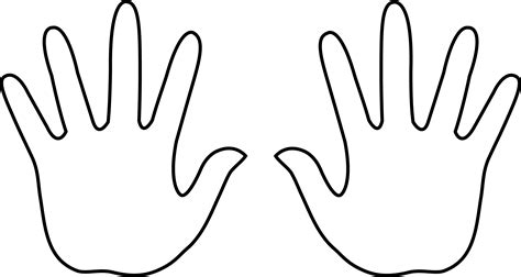 Download and print these the kissing hand printable coloring pages for free. Hand Coloring Pages - GetColoringPages.com