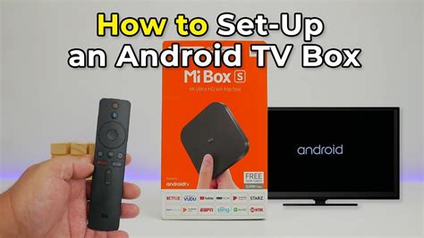 How To Setup An Android Tv Box Youtube