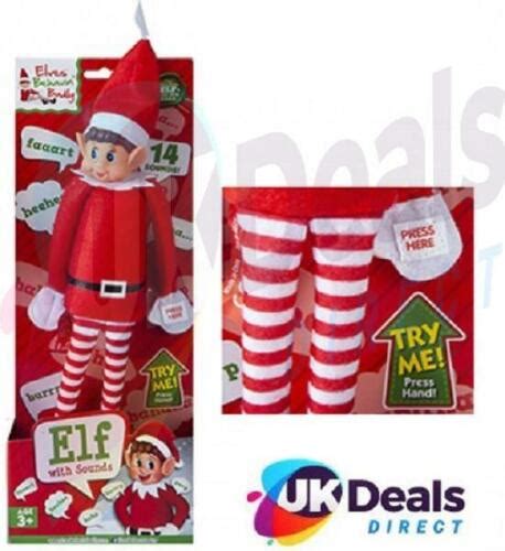 naughty elf elves behavin badly accessories props decorate the book shelf ebay