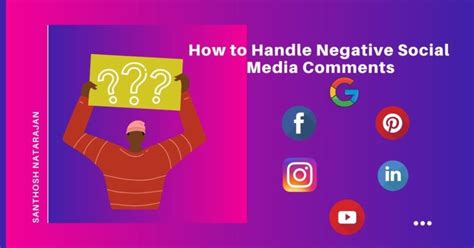 6 easy way to handle negative social media comments how to