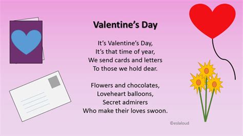 Valentines Day Poems Teaching Resources