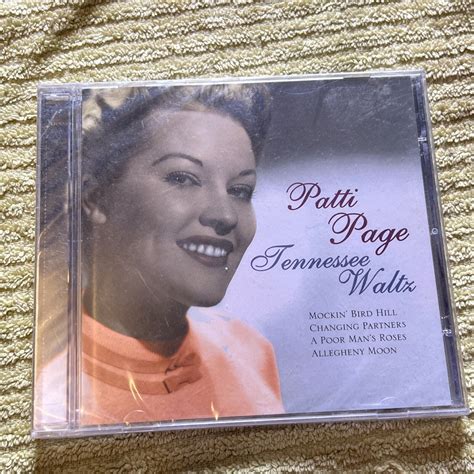 Patti Page Tennessee Waltz CD New Sealed EBay