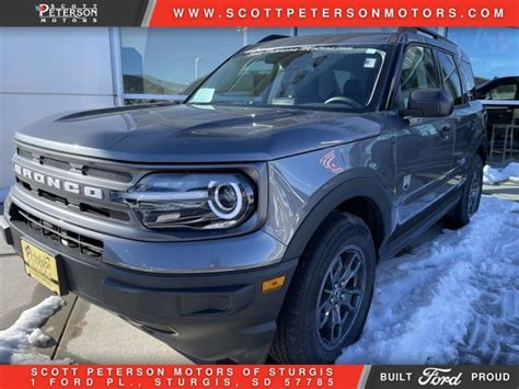 New 2022 Ford Bronco Sport Big Bend Sport Utility In Belle Fourche
