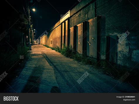 Dark Eerie Urban City Image And Photo Free Trial Bigstock