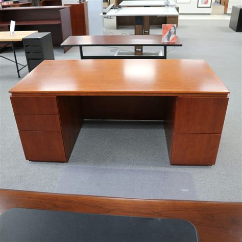 Desk Cherry Office Furniture Liquidations