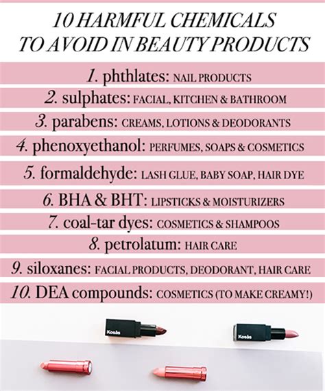 After researching the harmful ingredients in skincare and cosmetic products and learning more about how it could impact my family's health, i knew i couldn't go back to conventional cosmetic products. 10 Toxic Cosmetic Ingredients To Ditch NOW | because im ...