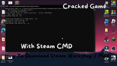 How To Download Steam Workshop Mod With Steamcmd Youtube