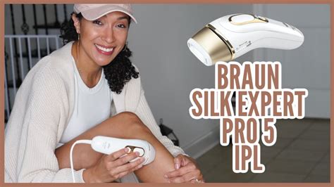 Braun Silk Expert Pro 5 Ipl At Home Hair Removal System Youtube