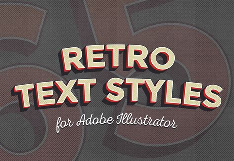 Free Illustrator Graphic Styles Text Ferisgraphics