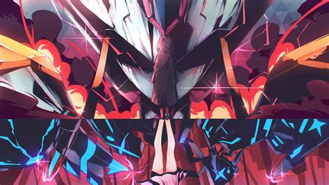 The great collection of zero two wallpaper for desktop, laptop and mobiles. Zero two & Strelizia 4k Ultra HD Wallpaper | Background ...