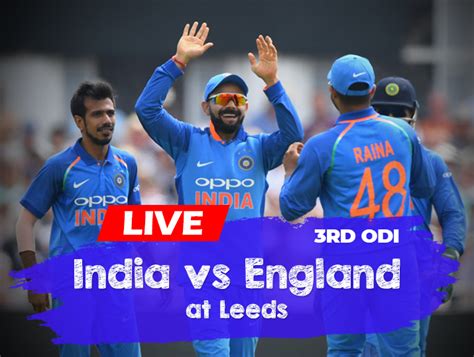 Ind Vs Eng 3rd Odi Watch India Vs England Cricket Match Online Free On