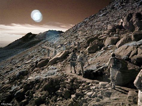 Hiking On Mars As The Communication Orbs Come In From T Flickr