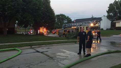 Lawnmower Sparks House Fire In West Omaha