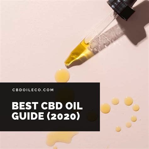 Best Cbd Oil Guide 2020 Update