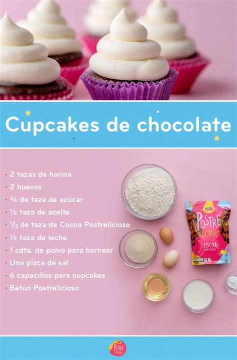 mira cómo preparar unos cupcakes de chocolate perfectos para cualquier ocasión en… receta