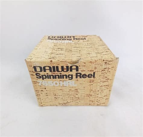 Vintage Diawa Spinning Reel Hrl With Manual And Original Box Ebay