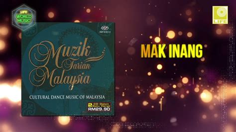 Muzik Tarian Malaysia Mak Inang Host Mother YouTube