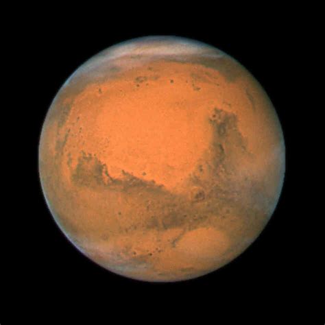 Nasas Hubble Space Telescope Took This Close Up Of The Red Planet Mars