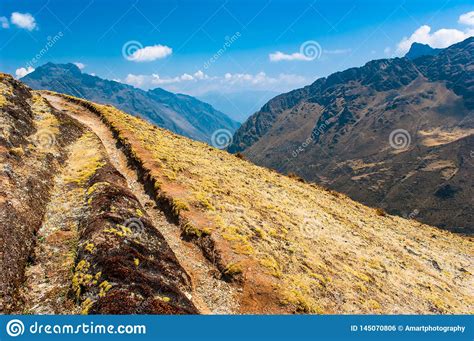 Peruvian Andes Amazing Summer South America Stock Photo Image Of