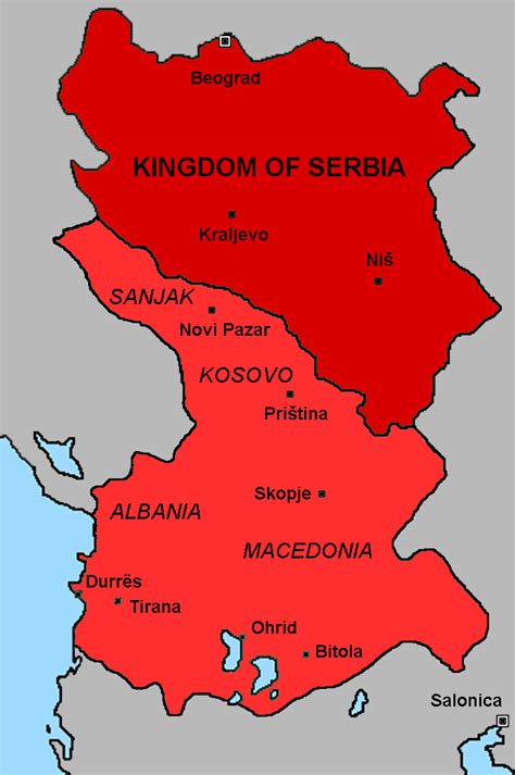 From wikipedia, the free encyclopedia. Territorial expansion of the Kingdom of Serbia in 1913 ...