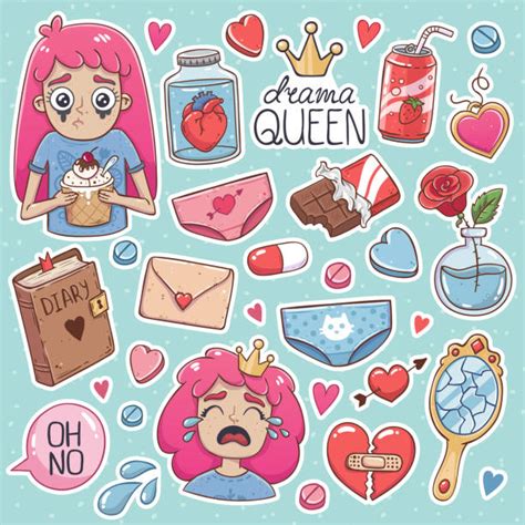 Drama Queen Illustrations Royalty Free Vector Graphics