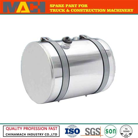Fuel Tank For Truck Aluminum Alloy Material 300l Round China Diesel