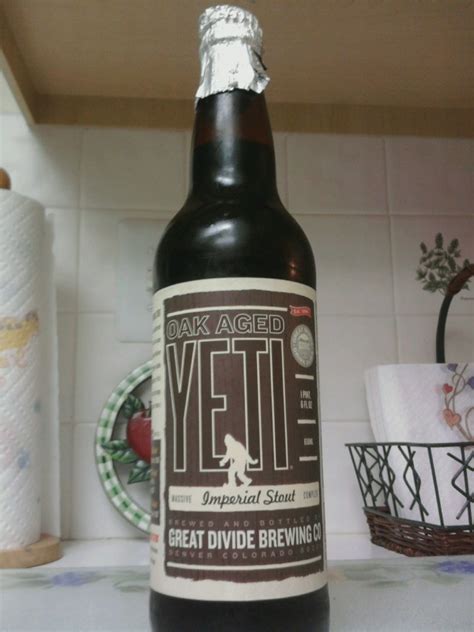 Great Divide Brewing Co Oak Aged Yeti Stout Thoughts On Beer