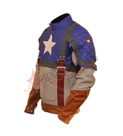 Captain America The First Avenger Chris Evans Leather Jacket