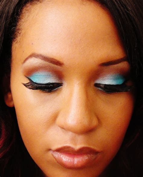 Aqua Brown I Used Some Mac Colors And Other Brand Eye Shadows To