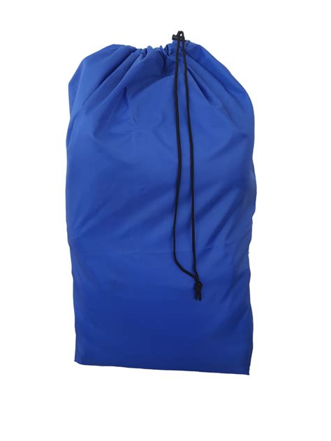 Blue Tall Commercial Drawstring Laundry Bag Bnb Supplies