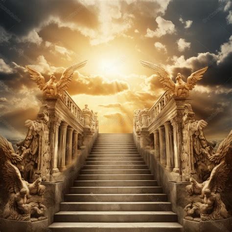 golden gates of heaven with glowing light stock illustration illustration of heaven faith