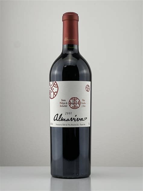 Almaviva Baron Philippe De Rothschild Vina Concha Y Toro 2001