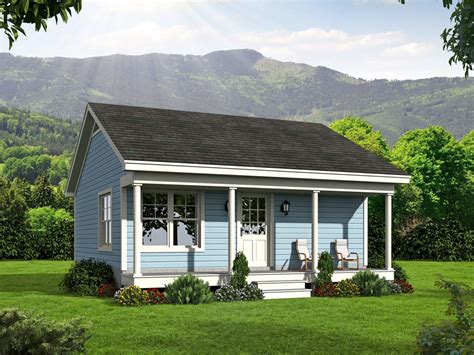 What they lack in size they more than make up for in. Small Cottage style House Plan - 1 Bedrms, 1 Baths - 561 ...