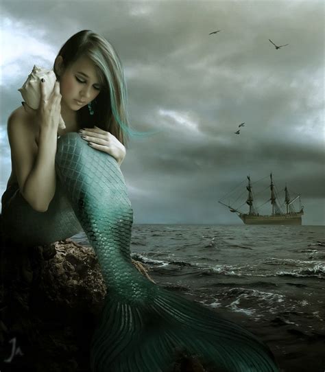 Message By Jaggu79 On Deviantart Realistic Mermaid Mermaid Artwork