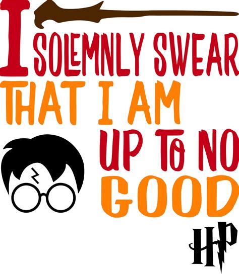 Jump to navigation jump to search. SVG File: Harry Potter-I solemnly swear-Cute gift idea ...