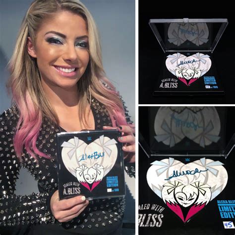 Alexa Bliss Signed Sealed With A Bliss Collectors Pin Random Number