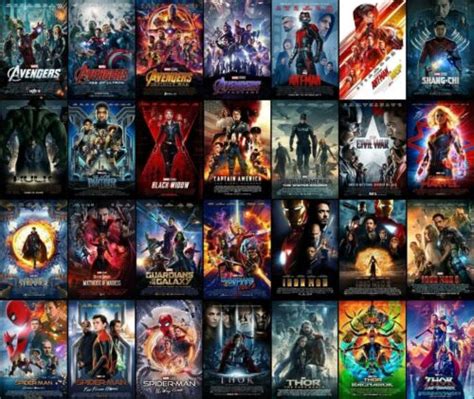 Marvel Mcu Avengers Movie Poster Collection Bundle Lot Set Of 31