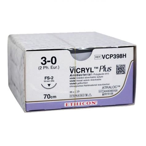 Fils De Suture Johnson And Johnson Vicryl Plus