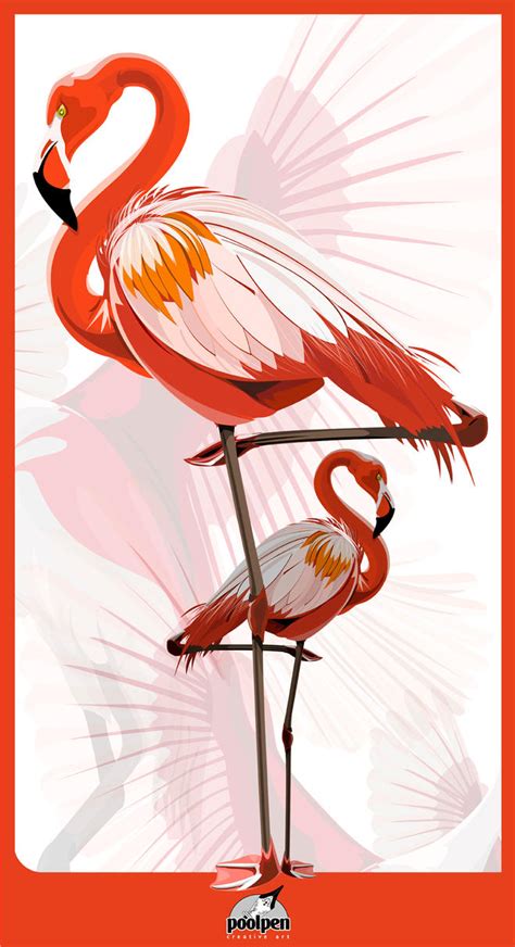 Flamingo By Poolpen On Deviantart