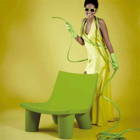 Slide Low Lita Design Garden Indoor Armchair Produced In Italy