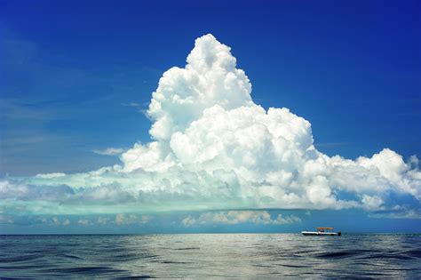 Fotoğraf Deniz Sahil Okyanus Ufuk Bulut Gökyüzü Tekne Güneş