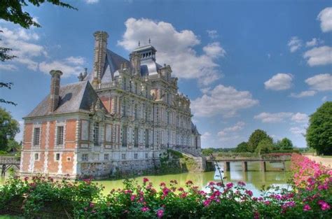 Chateau De Beaumesnil Eure Another View Mansions French