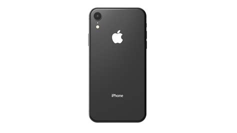 Apple Iphone Xr Black 3d Model Cgtrader