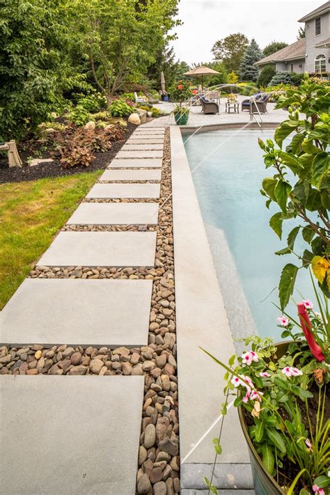 Create A Unique Walkway Along Your Pool Patio With Cambridge