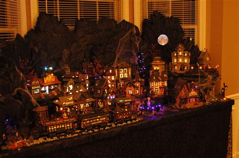 How To Display Halloween Village Anns Blog