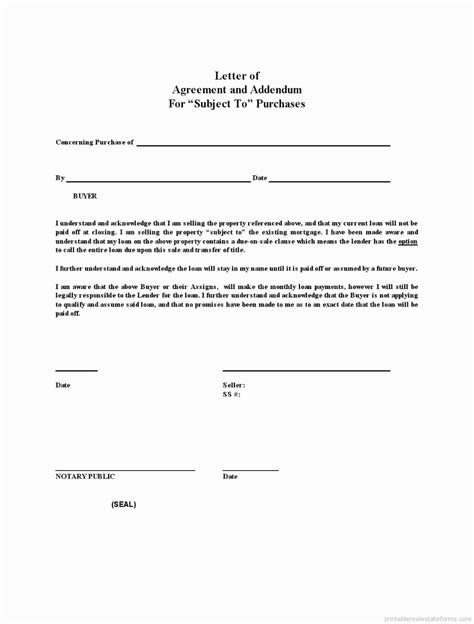 Notarized Child Support Agreement Letter For Your Needs Letter