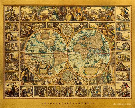 Antique World Map Wallpaper Antique Map Art Ancient World Maps Map
