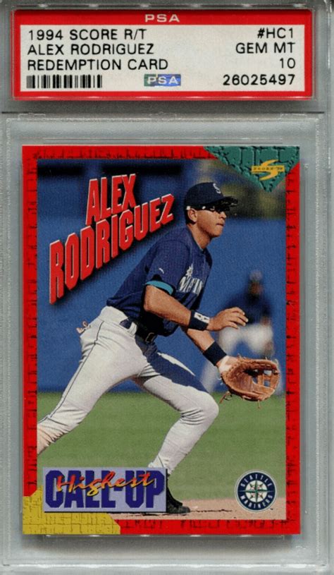 Like the 1993 sp derek jeter, foil edges wreak havoc with this card. Alex Rodriguez Rookie Card - Best Cards, Value, and ...